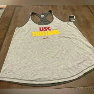 Nike XL gray tank with USC Trojans print